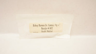 Stradis 8832 Bishop Harmon Irr. Cannula, 19g x 1inch